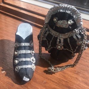 Nostalgia Miniature Purse&Shoe collectibles
